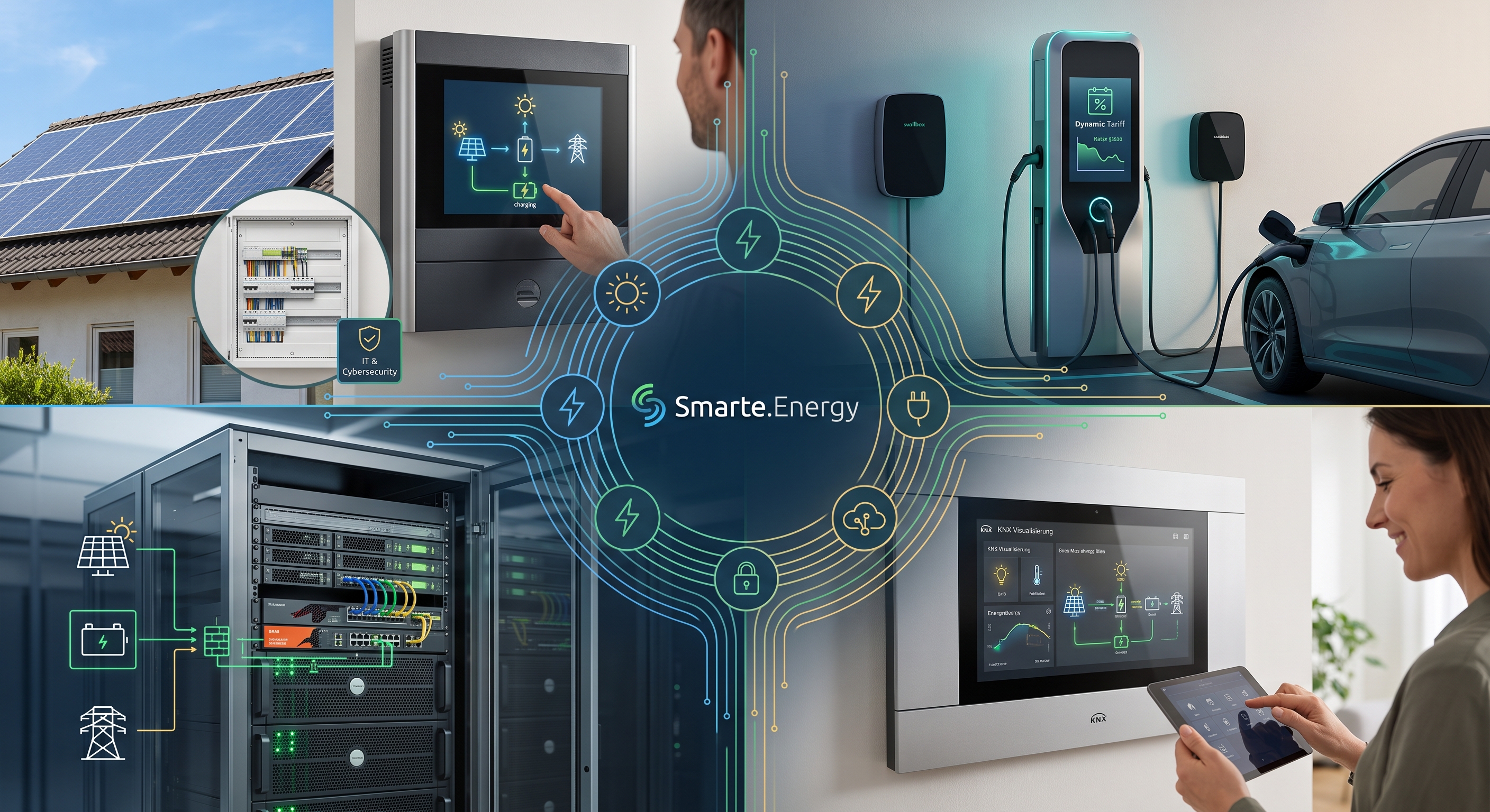 Smarte.Energy - Integrierte Energie, IT und Cybersecurity Lösungen